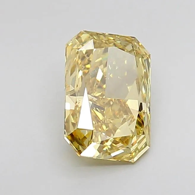 1.67ct Radiant Lab Grown Diamond (Colour Fancy Vivid Yellow, Clarity VS2, IGI Certified)