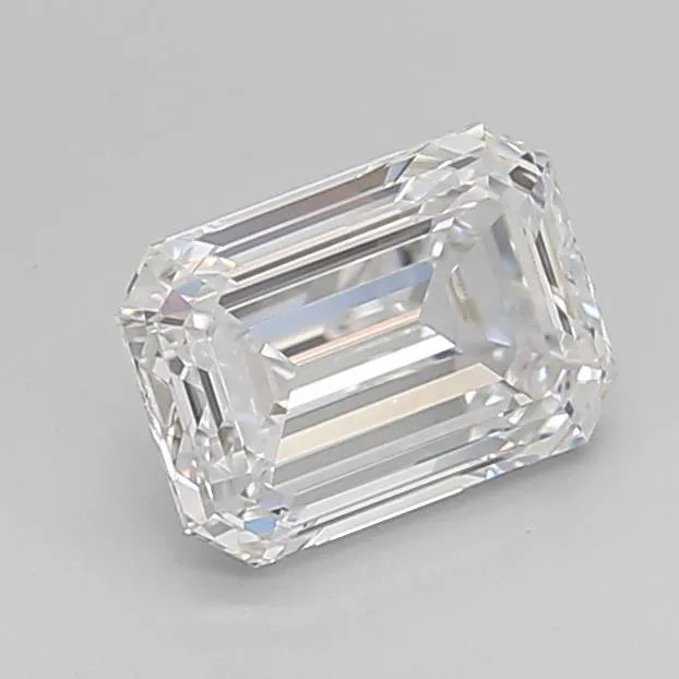 1.68ct Emerald Lab Grown Diamond (Colour D, Clarity IF, IGI Certified)