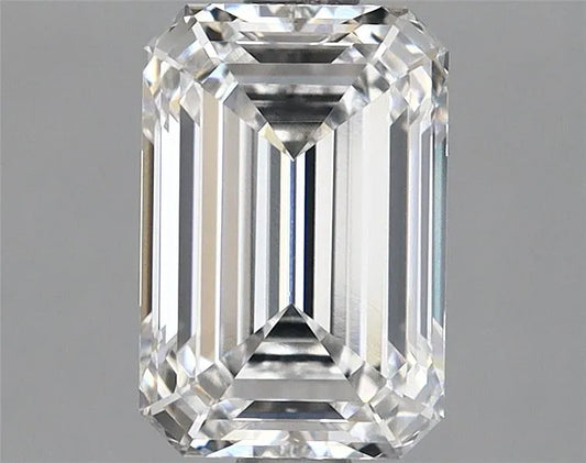 1.68ct Emerald Lab Grown Diamond (Colour E, Clarity VVS2, IGI Certified)