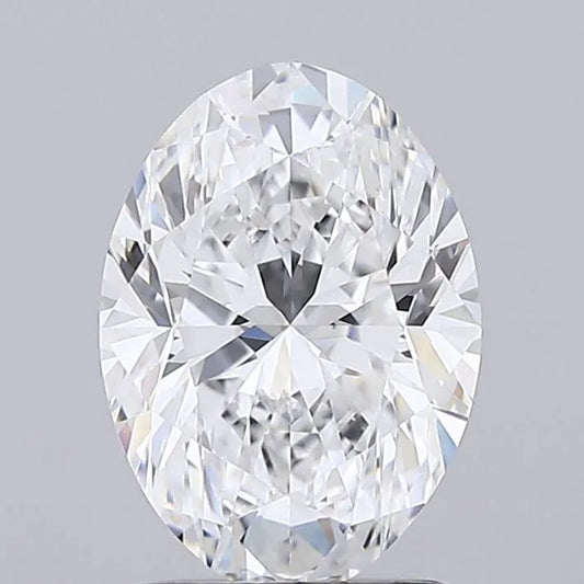 1.68ct Oval Lab Grown Diamond (Colour D, Clarity VVS1, IGI Certified)