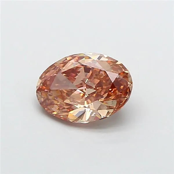 1.68ct Oval Lab Grown Diamond (Colour Fancy Brown, Clarity VS1, IGI Certified)