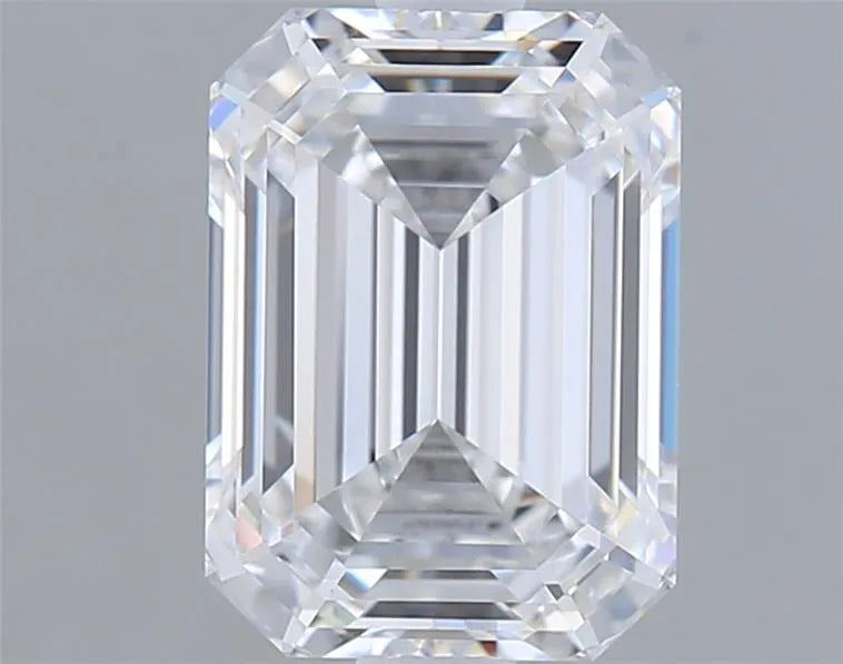 1.69ct Emerald Lab Grown Diamond (Colour D, Clarity VVS1, IGI Certified)