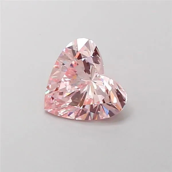 1.69ct Heart Lab Grown Diamond (Colour Fancy Pink, Clarity VS1, IGI Certified)