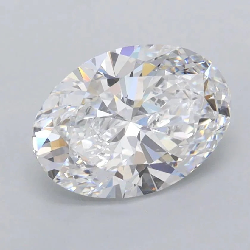 1.69ct Oval Lab Grown Diamond (Colour D, Clarity FL, IGI Certified)