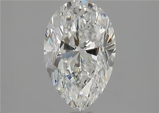 1.69ct Pear Natural Diamond (Colour E, Clarity IF, GIA Certified)