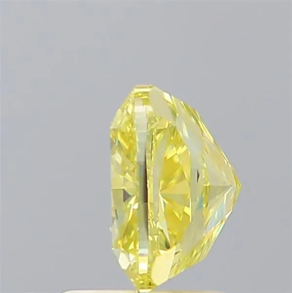 1.70ct Cushion brilliant Lab Grown Diamond (Colour Fancy Vivid Yellow, Clarity VS1, IGI Certified)