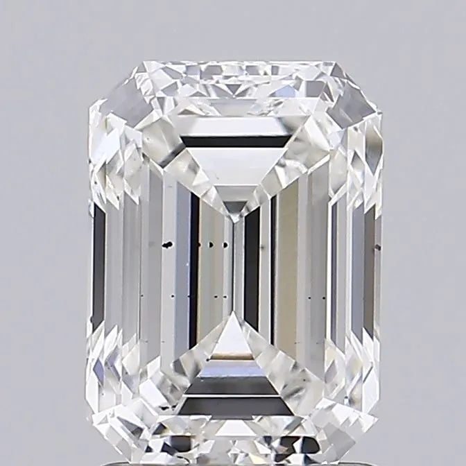 1.70ct Emerald Lab Grown Diamond (Colour G, Clarity VS2, IGI Certified)