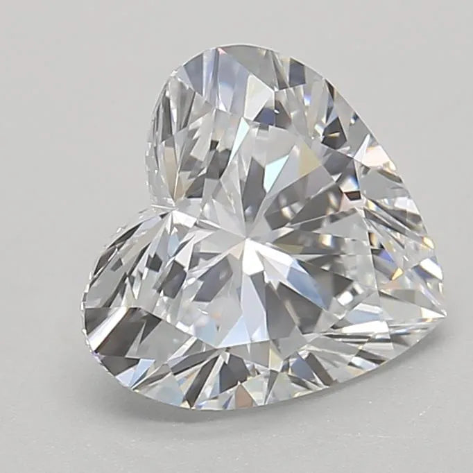 1.70ct Heart Lab Grown Diamond (Colour E, Clarity VS1, IGI Certified)
