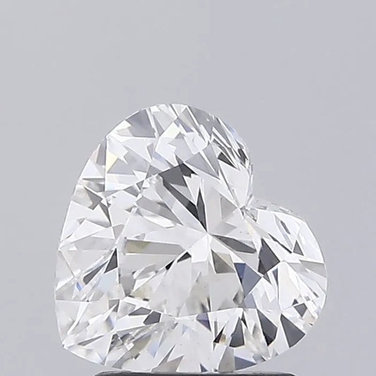 1.70ct Heart Lab Grown Diamond (Colour G, Clarity VVS2, IGI Certified)