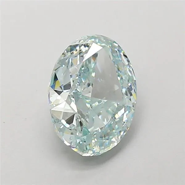 1.70ct Oval Lab Grown Diamond (Colour Fancy Intense Green, Clarity VS1, IGI Certified)