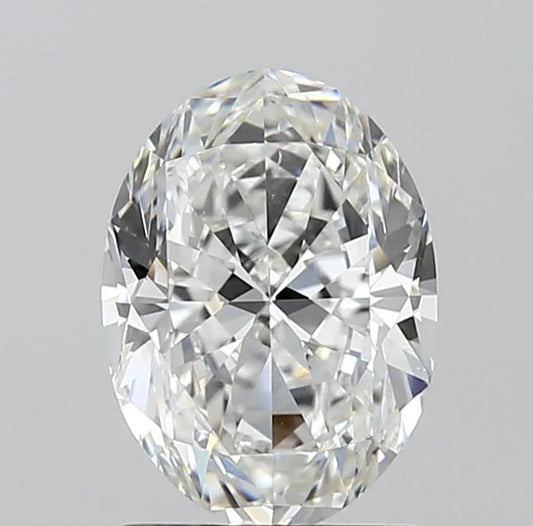 1.70ct Oval Natural Diamond (Colour E, Clarity VS2, GIA Certified)
