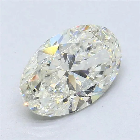 1.70ct Oval Natural Diamond (Colour G, Clarity SI1, EGL Certified)