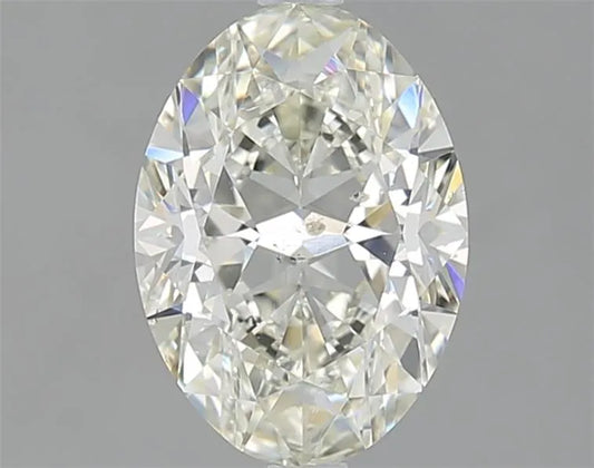 1.70ct Oval Natural Diamond (Colour J, Clarity SI1, Cut VG, IGI Certified)