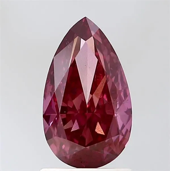 1.70ct Pear Lab Grown Diamond (Colour Fancy Deep Pink, Clarity SI1, IGI Certified)