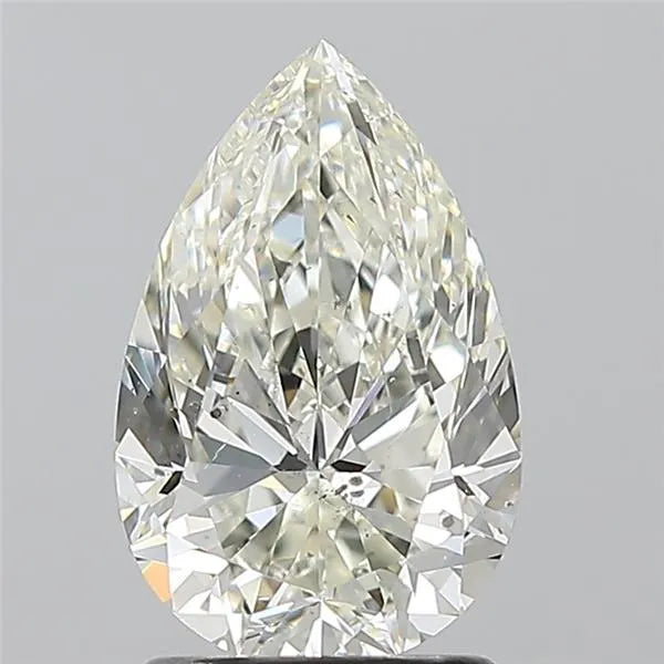 1.70ct Pear Natural Diamond (Colour H, Clarity SI1, Cut VG, IGI Certified)