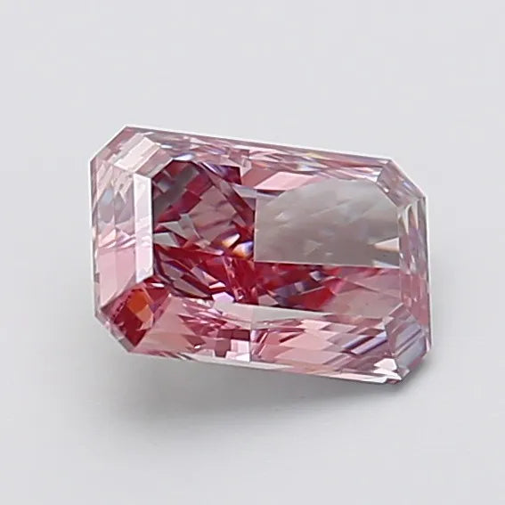 1.70ct Radiant Lab Grown Diamond (Colour Fancy Pink, Clarity VS1, IGI Certified)