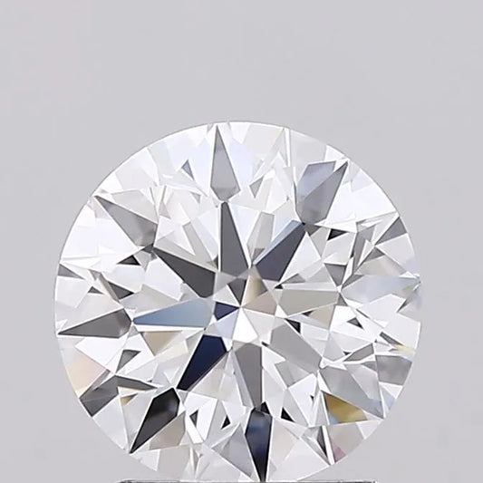 1.70ct Round Lab Grown Diamond (Colour E, Clarity IF, Cut ID, IGI Certified)