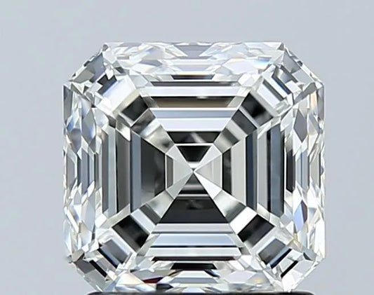 1.70ct Square emerald Natural Diamond (Colour H, Clarity VVS1, Cut EX, GIA Certified)