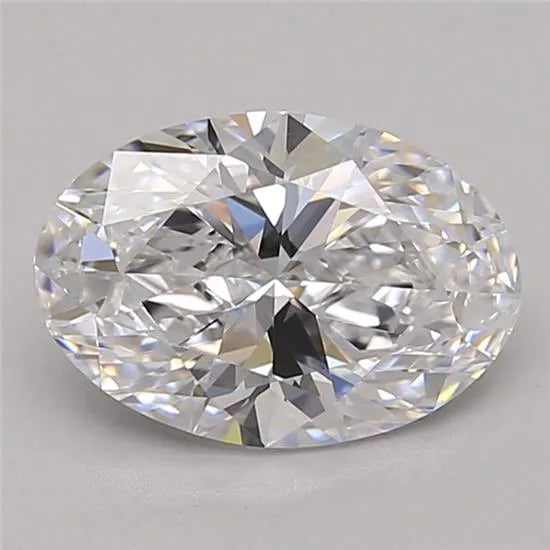 1.71ct Oval Lab Grown Diamond (Colour D, Clarity IF, GIA Certified)