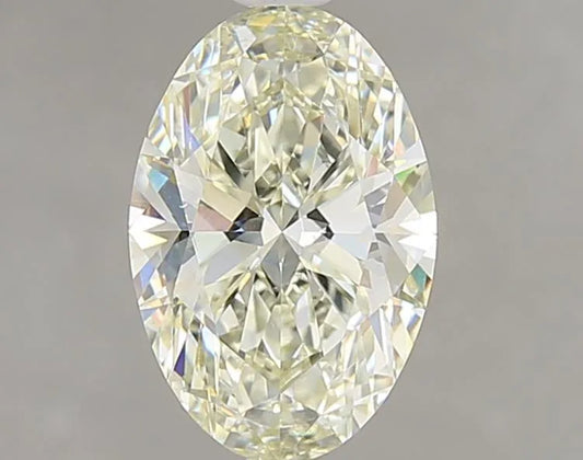 1.71ct Oval Natural Diamond (Colour L, Clarity SI1, GIA Certified)