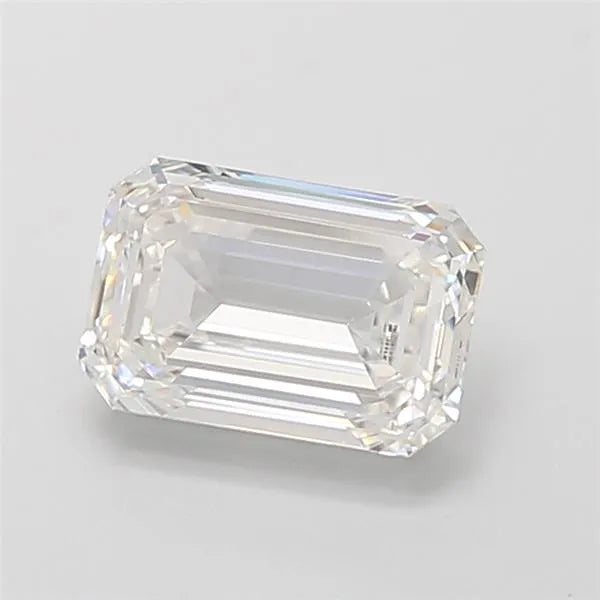 1.72ct Emerald Lab Grown Diamond (Colour F, Clarity IF, IGI Certified)