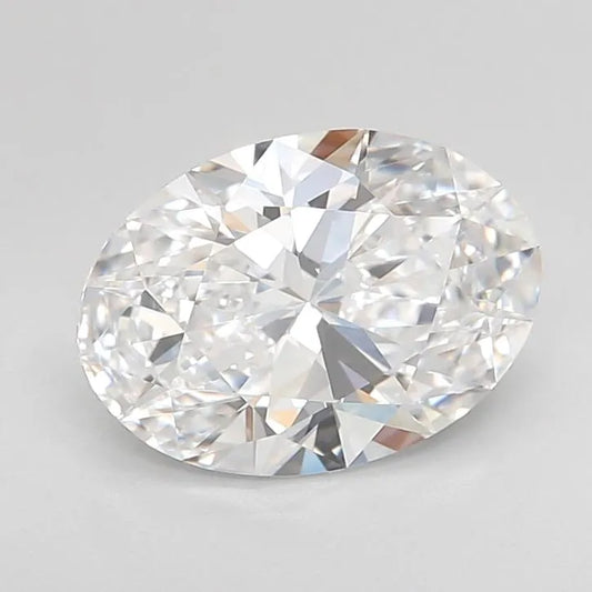 1.72ct Oval Lab Grown Diamond (Colour D, Clarity IF, Cut EX, IGI Certified)