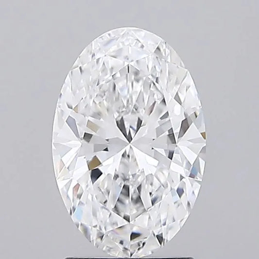 1.72ct Oval Lab Grown Diamond (Colour D, Clarity IF, IGI Certified)
