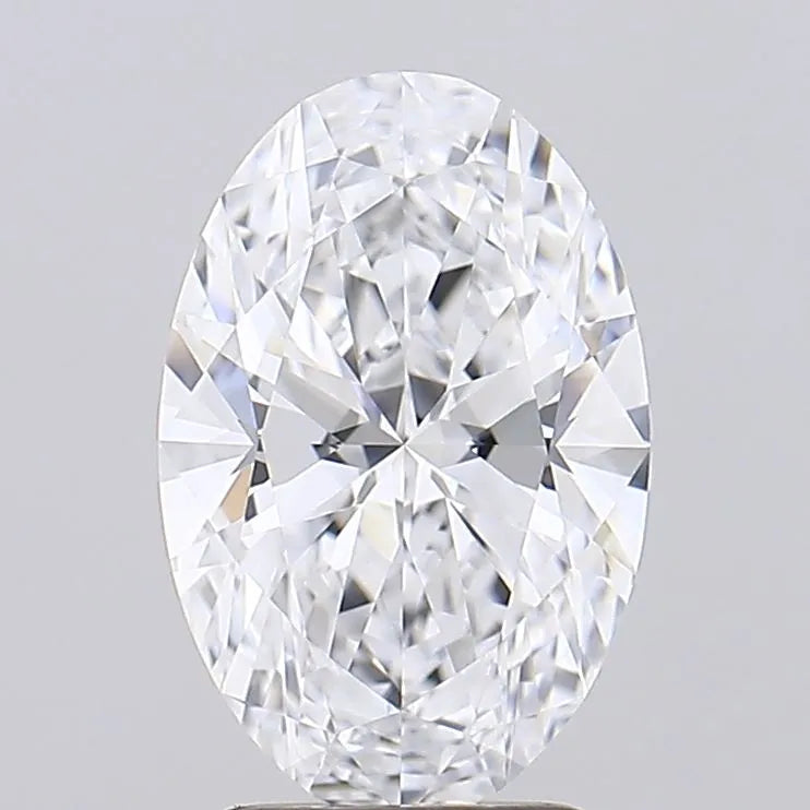 1.72ct Oval Lab Grown Diamond (Colour D, Clarity IF, IGI Certified)