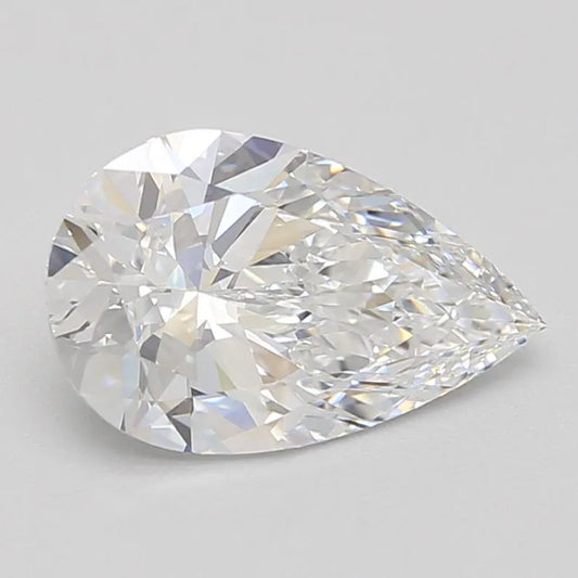 1.72ct Pear Lab Grown Diamond (Colour D, Clarity IF, GIA Certified)