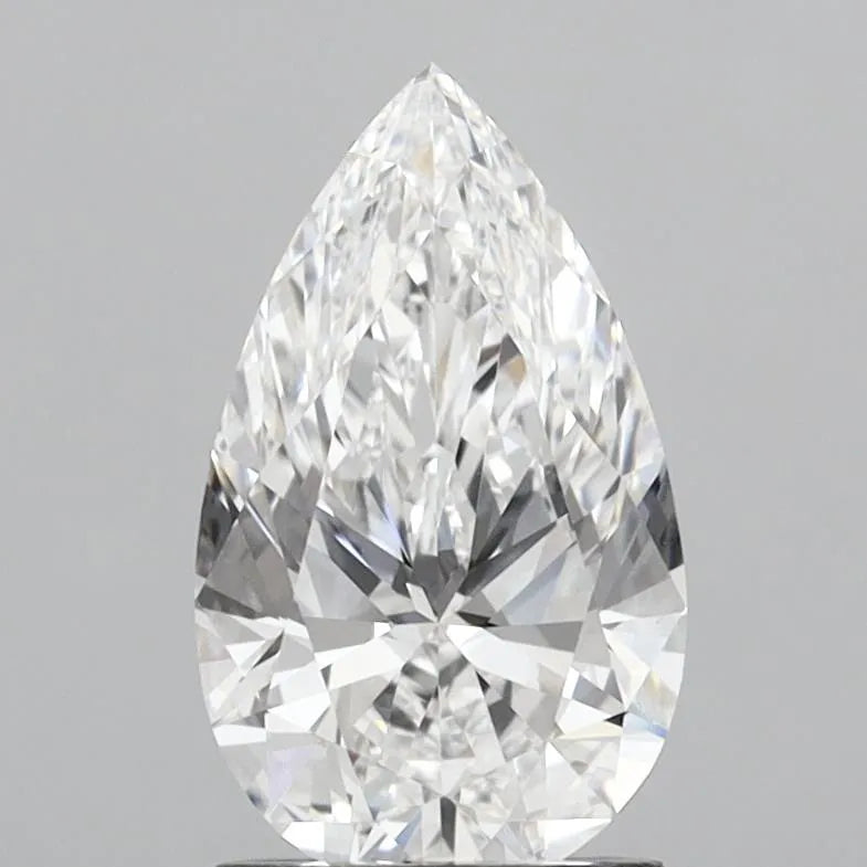 1.72ct Pear Lab Grown Diamond (Colour D, Clarity VVS2, IGI Certified)