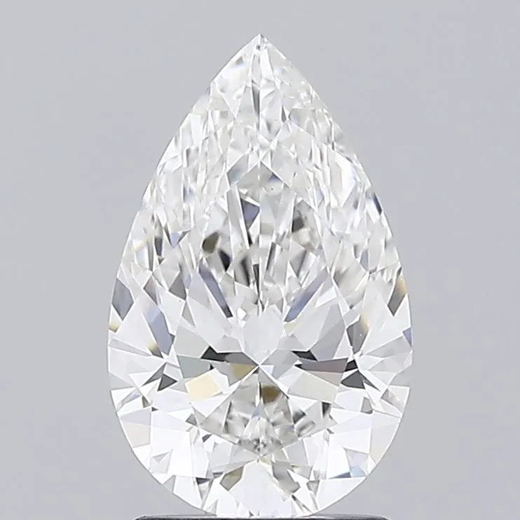 1.72ct Pear Lab Grown Diamond (Colour F, Clarity VVS2, IGI Certified)