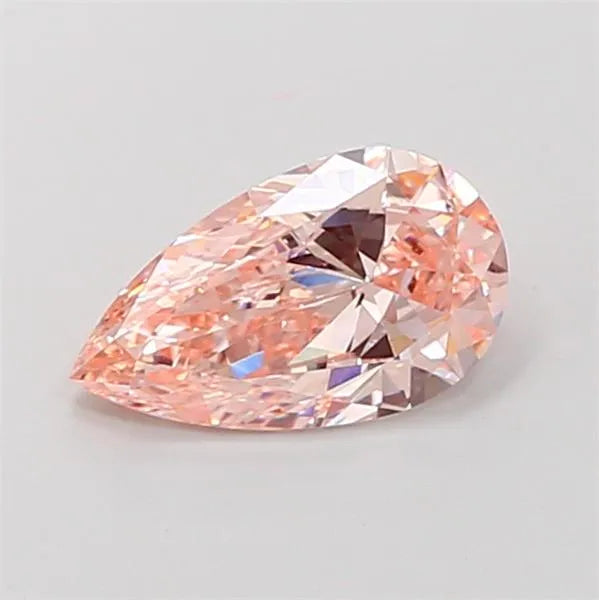 1.72ct Pear Lab Grown Diamond (Colour Fancy Intense Pink, Clarity VVS2, IGI Certified)