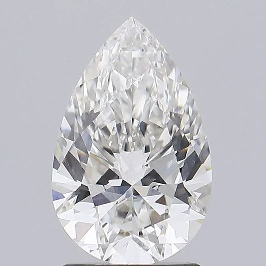 1.72ct Pear Lab Grown Diamond (Colour H, Clarity VVS2, GIA Certified)