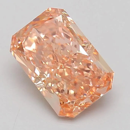 1.72ct Radiant Lab Grown Diamond (Colour Fancy Vivid Pink, Clarity VVS2, Cut EX, IGI Certified)