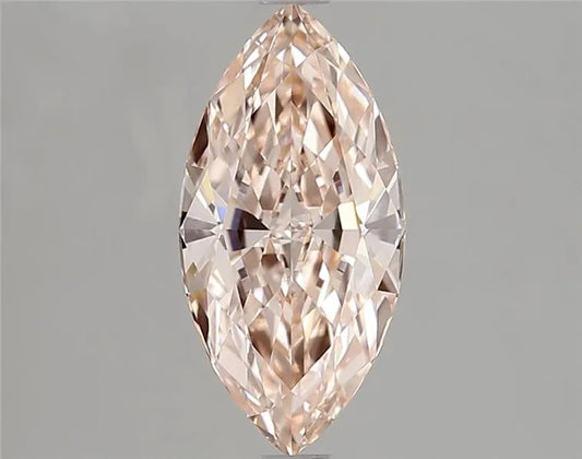 1.74ct Marquise Lab Grown Diamond (Colour Fancy Intense Pink, Clarity VVS2, IGI Certified)