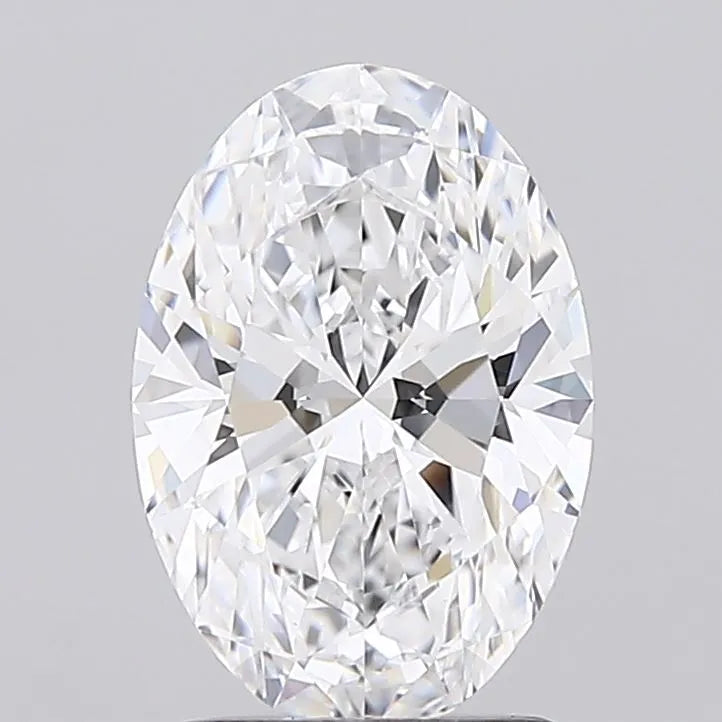 1.74ct Oval Lab Grown Diamond (Colour D, Clarity FL, IGI Certified)
