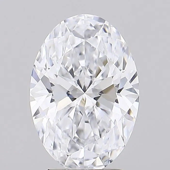 1.74ct Oval Lab Grown Diamond (Colour E, Clarity IF, IGI Certified)