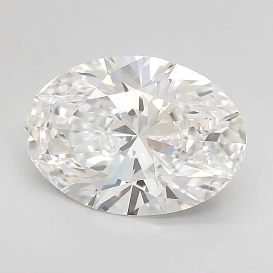 1.75ct Oval Lab Grown Diamond (Colour D, Clarity VVS1, Cut EX, IGI Certified)