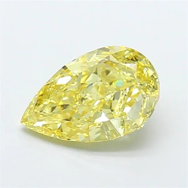 1.75ct Pear Lab Grown Diamond (Colour Fancy Intense Yellow, Clarity VVS2, IGI Certified)