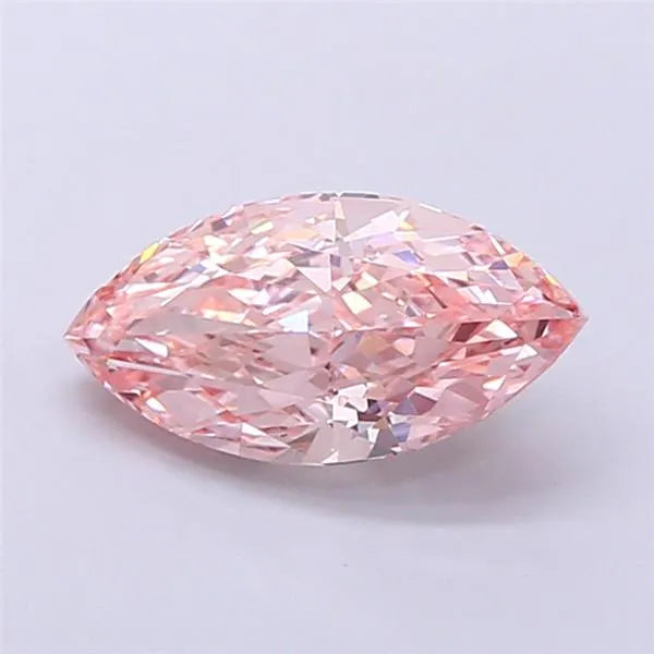 1.76ct Marquise Lab Grown Diamond (Colour Fancy Vivid Pink, Clarity VS1, IGI Certified)