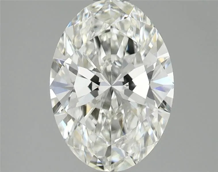 1.76ct Oval Lab Grown Diamond (Colour G, Clarity VVS2, IGI Certified)