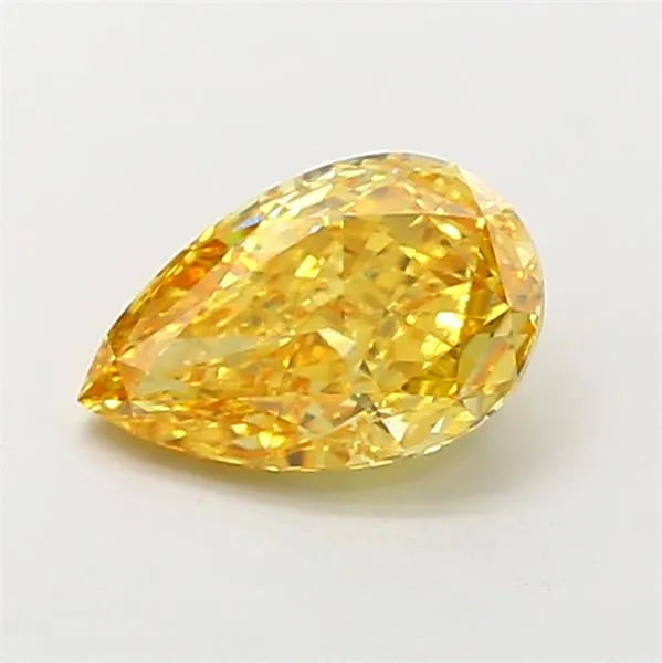 1.76ct Pear Lab Grown Diamond (Colour Fancy Vivid Yellow, Clarity VS1, IGI Certified)