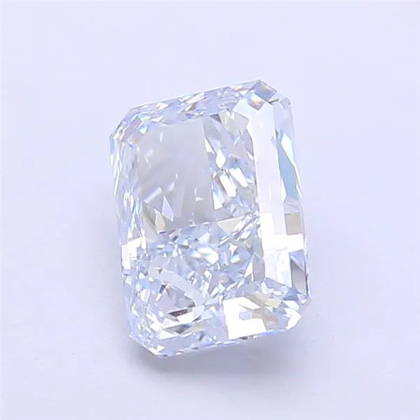 1.76ct Radiant Lab Grown Diamond (Colour Light Blue, Clarity VS1, IGI Certified)