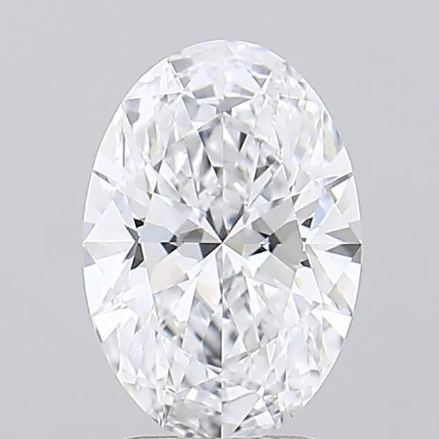 1.77ct Oval Lab Grown Diamond (Colour D, Clarity IF, IGI Certified)