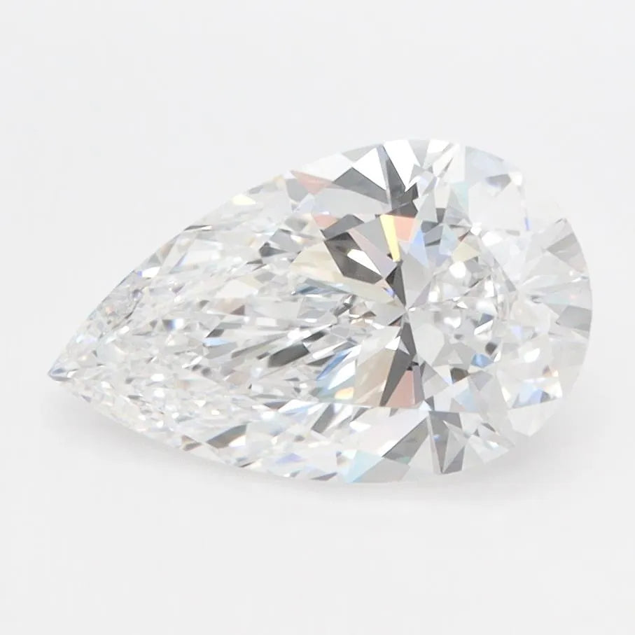 1.77ct Pear Lab Grown Diamond (Colour D, Clarity IF, IGI Certified)