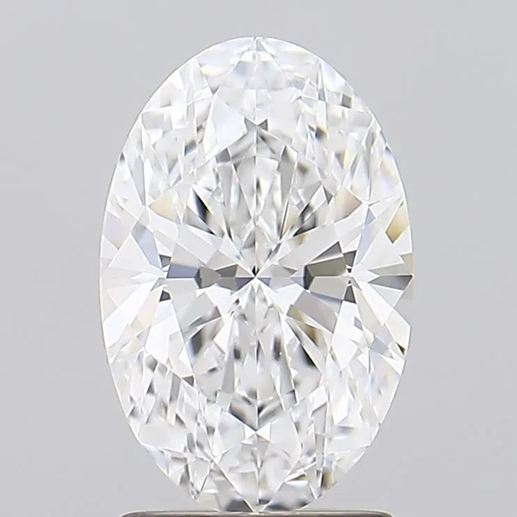 1.78ct Oval Lab Grown Diamond (Colour D, Clarity IF, IGI Certified)