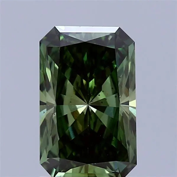 1.78ct Radiant Lab Grown Diamond (Colour Fancy Vivid Green, Clarity VS2, IGI Certified)