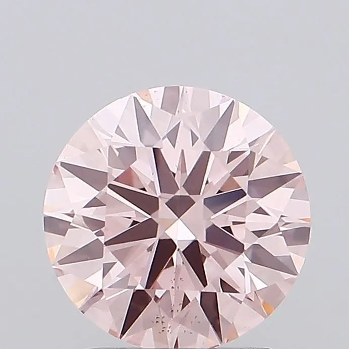 1.78ct Round Lab Grown Diamond (Colour Fancy Intense Pink, Clarity VS2, Cut ID, IGI Certified)