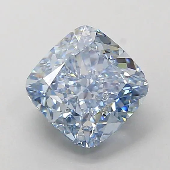 1.79ct Cushion modified Lab Grown Diamond (Colour Fancy Intense Blue, Clarity VVS2, IGI Certified)