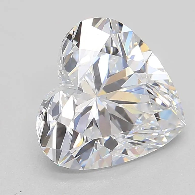 1.79ct Heart Lab Grown Diamond (Colour E, Clarity VVS1, IGI Certified)